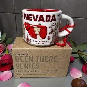 Starbucks Nevada Been There 2oz ORNAMENT Mug MINI NWT Box – Not Full Size